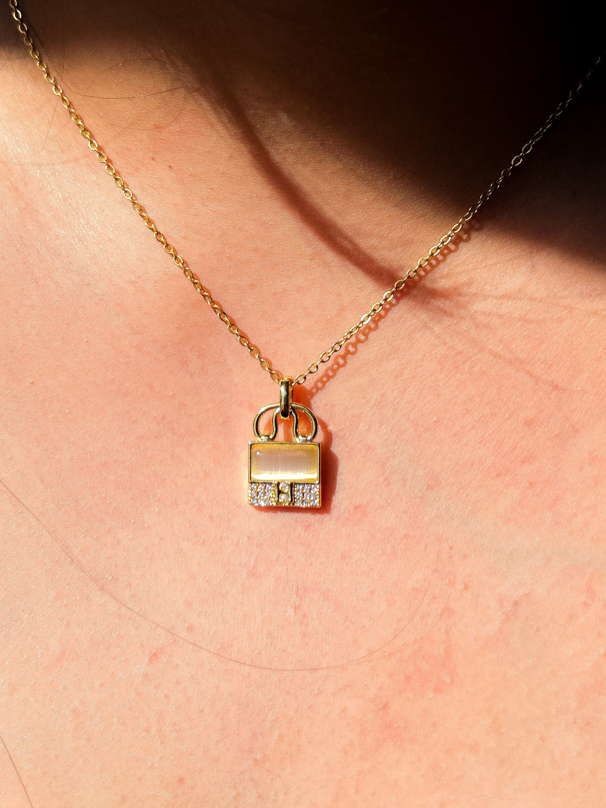 Love Vault 18k Gold Plated Pendant