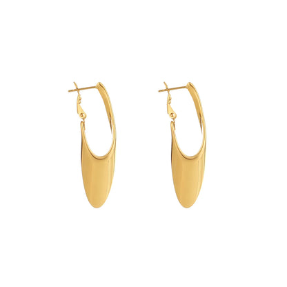 Imperial drop Hoop Earrings For Women