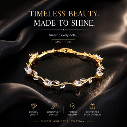 Celestial Sparkle Crystal Bracelet For Women