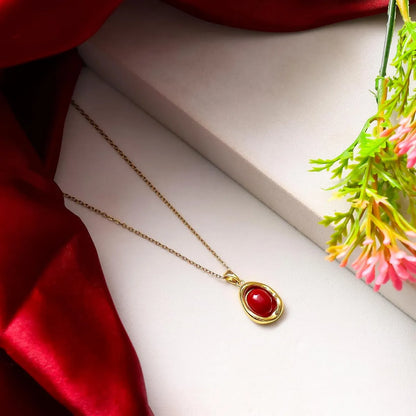 the Eve Stone Pendant Necklace For Women