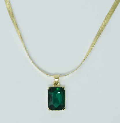Emerald Whisper 18k Gold Plated