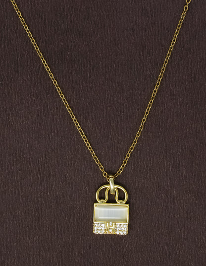 Love Vault 18k Gold Plated Pendant