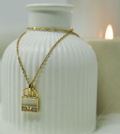 Love Vault 18k Gold Plated Pendant