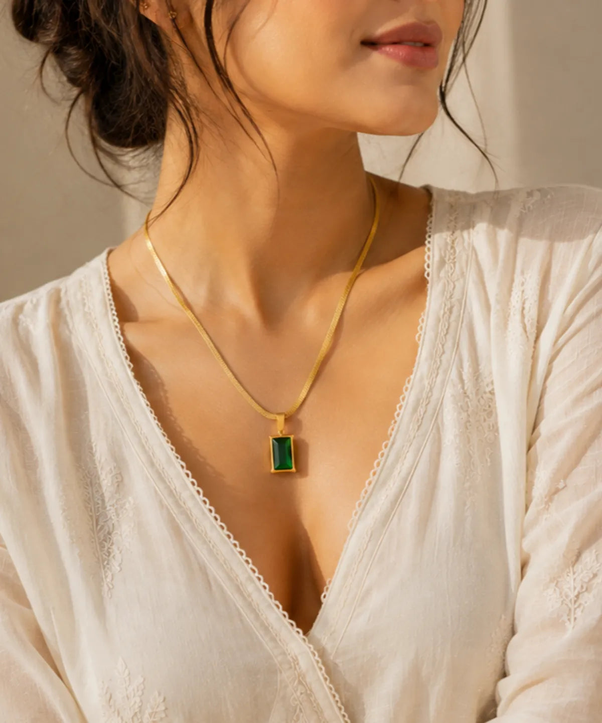 Emerald Muse Pendant