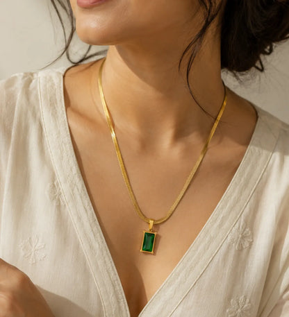 Emerald Muse Pendant