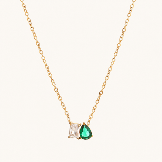 Emerlle Duo Pendant Necklace For Women