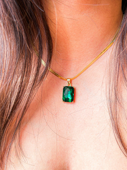 Emerald Whisper 18k Gold Plated