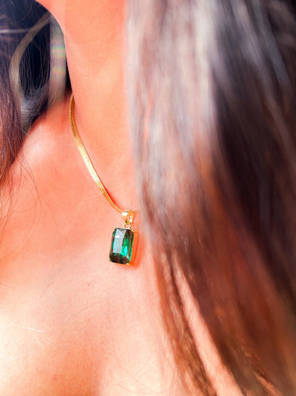 Emerald Whisper 18k Gold Plated