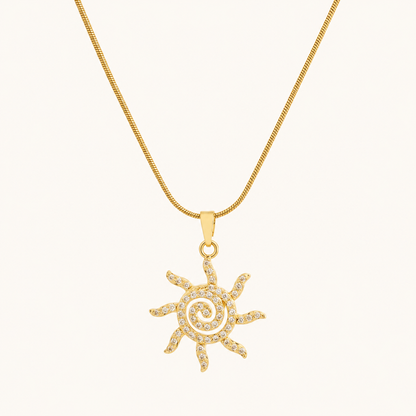 Solara Spiral Pendant
