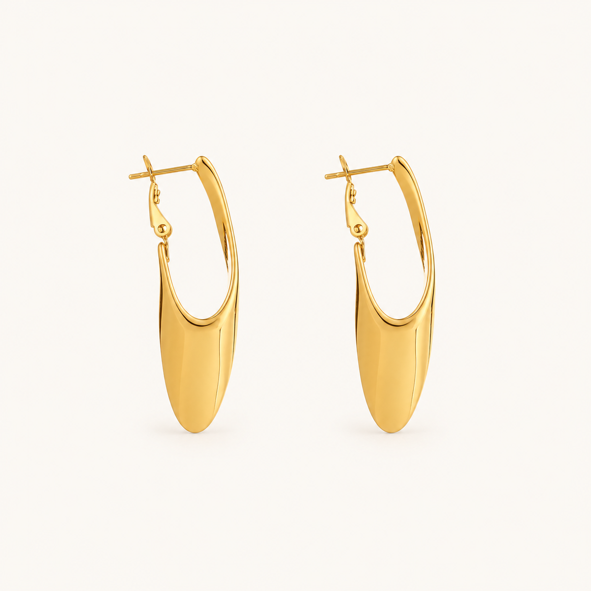Imperial drop Hoop Earrings For Women