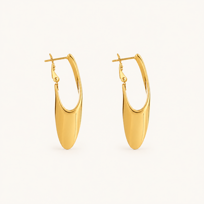 Imperial drop Hoop Earrings For Women