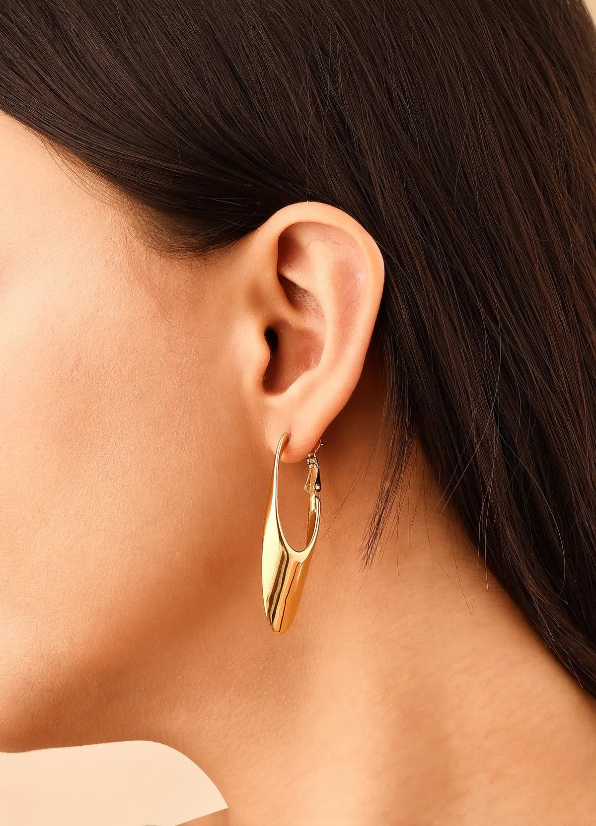 Imperial drop Hoop Earrings For Women
